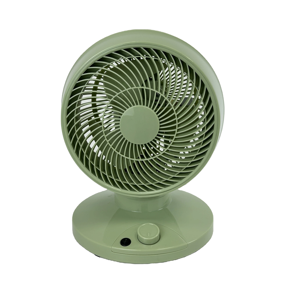 Mini Ventilador Turbo de Circulação de Ar Frio Inteligente Oscilante de 360 ​​Graus